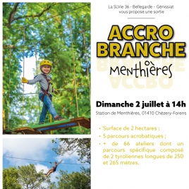Accrobranche Menthières - CMCAS Pays de Savoie
