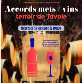 proxi CHY - Accords mets /vins et Terroir de Savoie - CMCAS Pays de Savoie