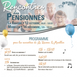 Fêtes des pensionnées Savoie 2023 - CMCAS Pays de Savoie
