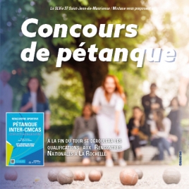 2024 - Concours de pétanques - CMCAS Pays de Savoie