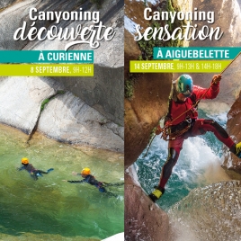 2024- Canyoning découverte - CMCAS Pays de Savoie