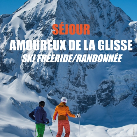 2025 - Séjour Amoureux de la glisse Ski Freeride / Ski randonnée - CMCAS Pays de Savoie