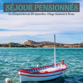 2025 - Séjour pensionnés au Brusc - CMCAS Pays de Savoie