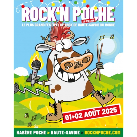 FESTIVAL ROCK'N POCHE - PASS 1 JOUR - CMCAS PAYS DE SAVOIE