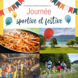 2025 - Journée sportive et festive à Aiguebelette - CMCAS Pays de Savoie