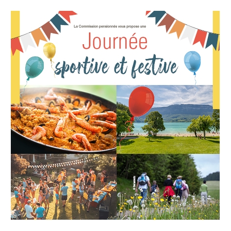 2025 - Journée sportive et festive à Aiguebelette - CMCAS Pays de Savoie