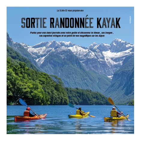 2025 - Sortie randonnée Kayak - CMCAS Pays de Savoie