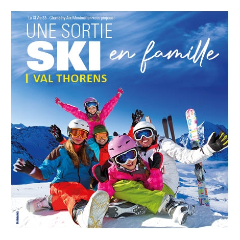 Sortie ski à VAL THORENS-CMCAS Pays de Savoie
