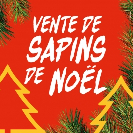 VENTE DE SAPINS DE NOËL - CMCAS PAYS DE SAVOIE