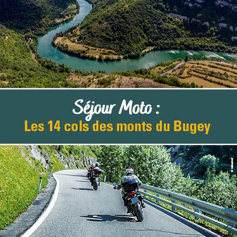 2026 - Moto séjour - Les monts du bugey - CMCAS Pays de Savoie