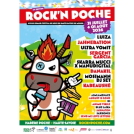 FESTIVAL : ROCK'N POCHE -  PASS 1 JOUR - CMCAS PAYS DE SAVOIE