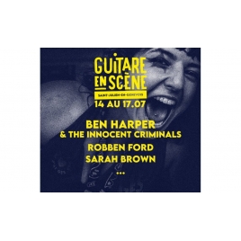 FESTIVAL GUITARE EN SCENE - PASS POUR LE 14 JUILLET - ST JULIEN EN GENEVOIS - CMCAS PAYS DE SAVOIE