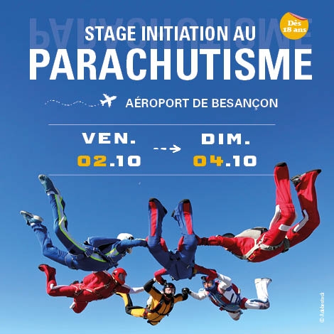 2026 - Stage initiation au Parachutisme - CMCAS