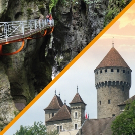 Visite gorge du Fier + Château de Montrottier - CMCAS Pays de Savoie