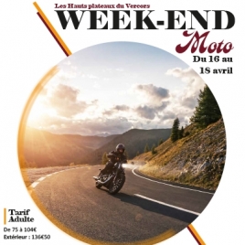 Moto week-end - Hauts plateaux du Vercors