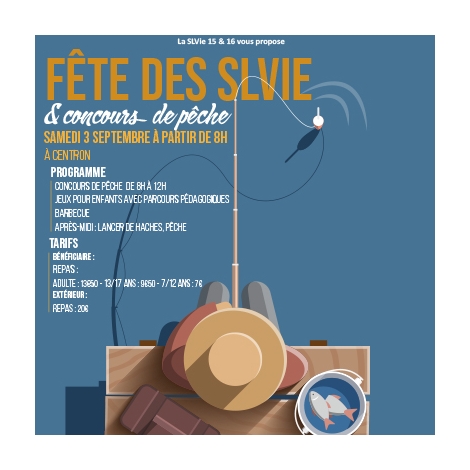 Concours de pêche à Centron et fête de SLVies-CMCAS Pays de Savoie