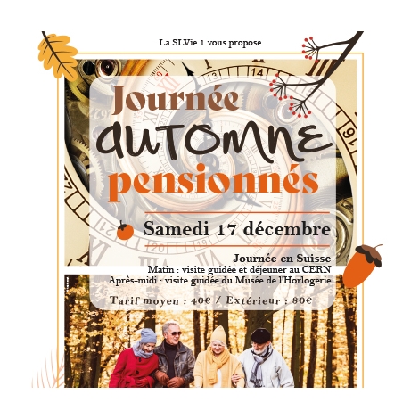 Journée Automne Pensionnés- CMCAS Pays de Savoie