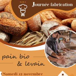 Journée Fabrication du pain bio et levain
