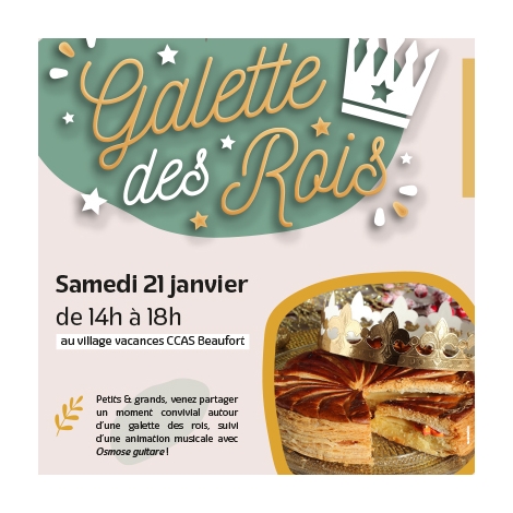 Galette des Rois-Proximité Albertville-CMCAS Pays de Savoie