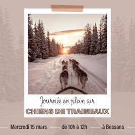 CMCAS Pays de Savoie- Journée pleine air -Chiens de traineaux