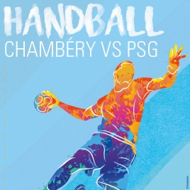 Match de Handball Chambéry-PSG-CMCAS Pays de Savoie